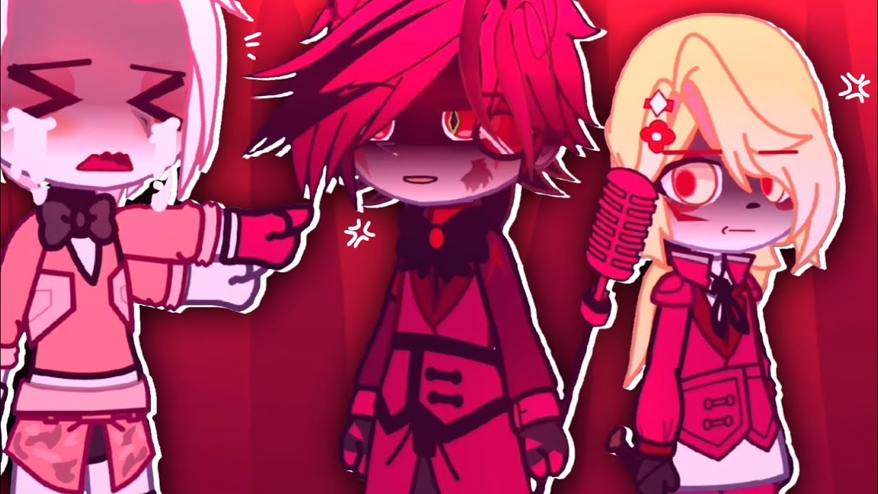 &bull;SOO DEAD- | The moral disaster Trio | Hazbin hotel | charlie morningstar & alastor & angel dust