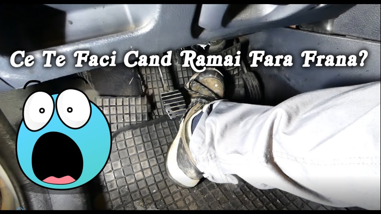 Ce te faci cand te lasa franele si ramai fara pedala? Tutorial schimb cilindru receptor frane!