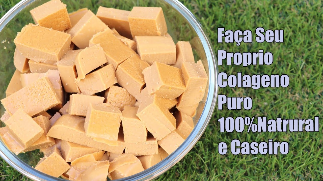 Faça Seu Próprio Colágeno PURO 100% NATURAL E CASEIRO