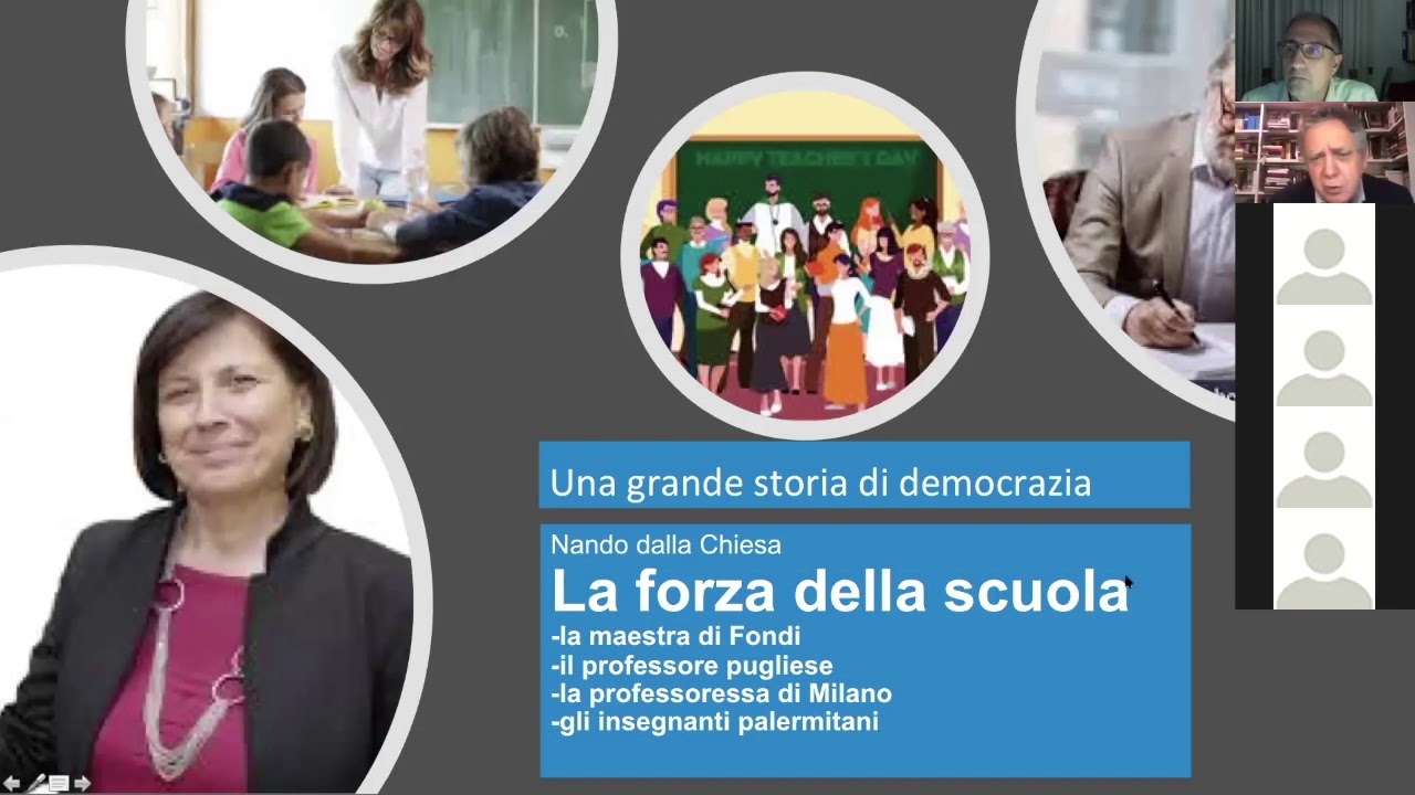 Nando dalla Chiesa - La forza della scuola. Mafia e antimafia: Studi e pratiche.