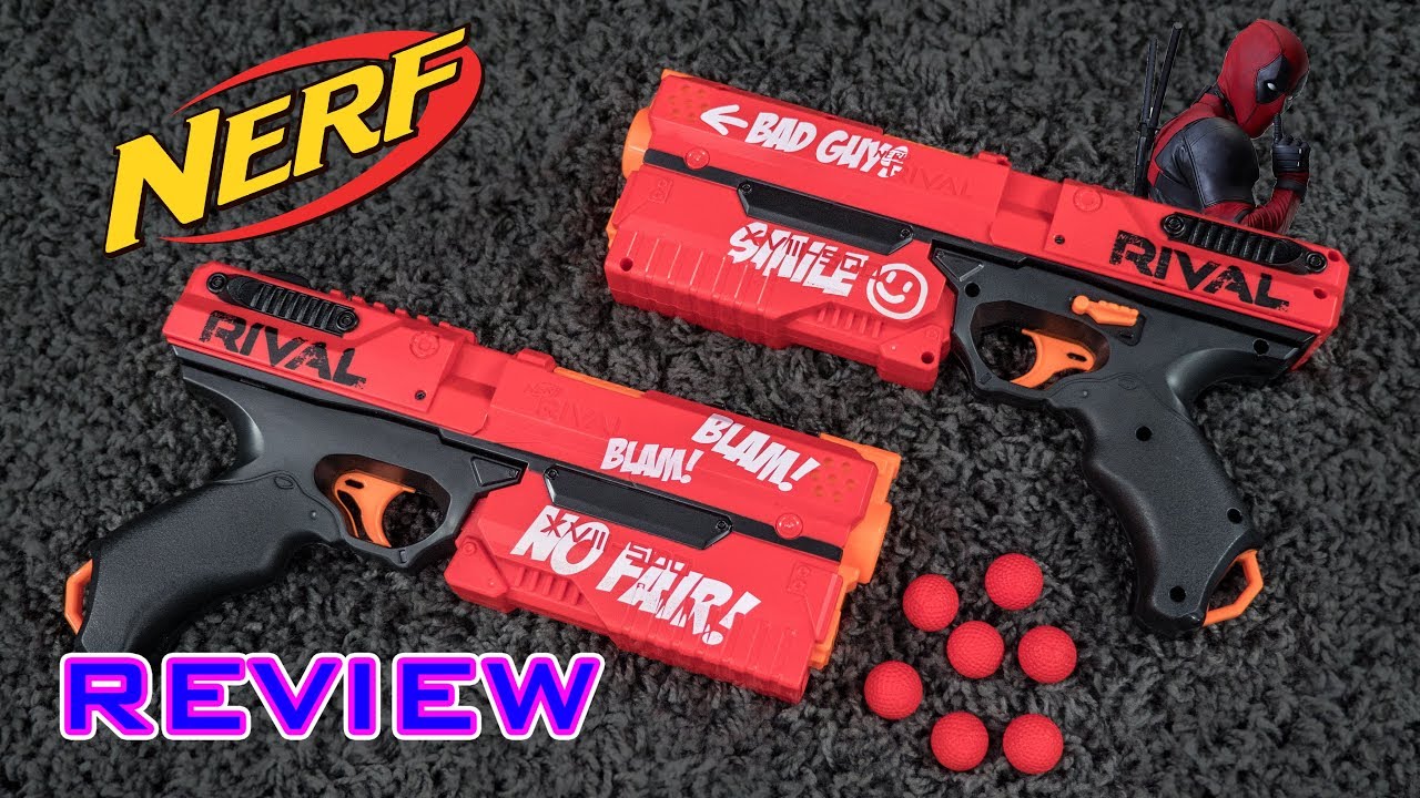 [REVIEW] Nerf Rival Deadpool Kronos XVIII-500 | RIVAL PISTOL!