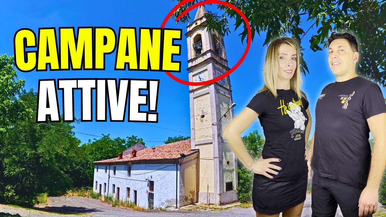 QUESTA CHIESA E' ABBANDONATA MA LE CAMPANE FUNZIONANO ANCORA!