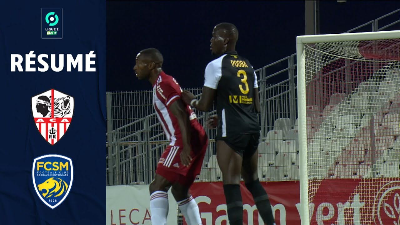 AC AJACCIO - FC SOCHAUX-MONTBÉLIARD (1 - 1) - Résumé - (ACA - FCSM) / 2020-2021