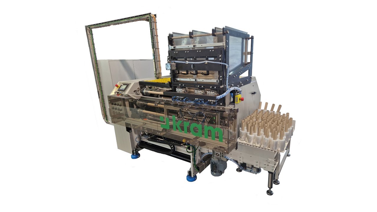 Automatic rewinder for mini rolls Kram PSTG BI TURBO