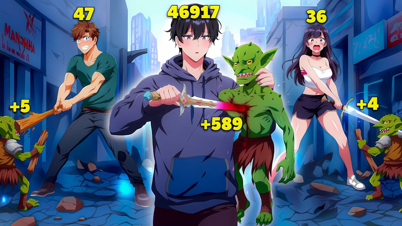 Todos REGRESSARAM, Menos Ele. Então Ele Subiu De LEVEL 100x Mais Rápido Com SKILL De TRAPAÇA! Manhwa