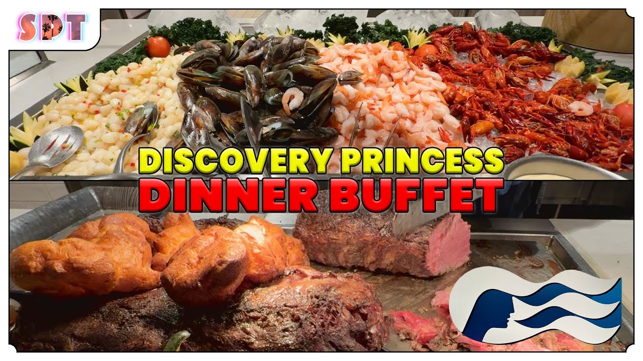 УЖИН «шведский стол» в Discovery Princess World Fresh Marketplace 🛳️