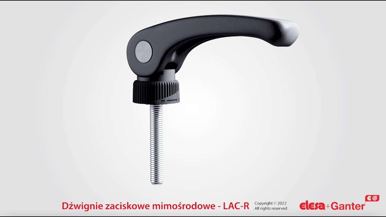Dźwignie zaciskowe mimośrodowe LAC-R