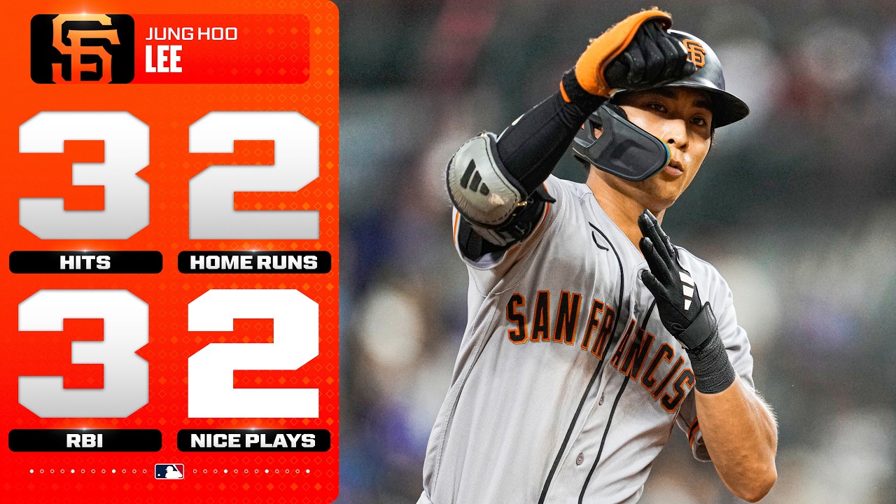 Jung Hoo Lee homers twice, plays great defense in Giants win! 😮 | MLB Highlights