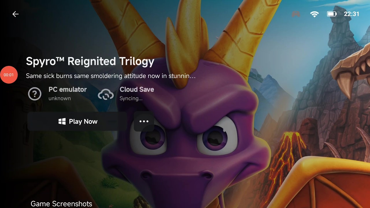 Spyro Reignited Trilogy auf dem AYN Thor Max getestet - GameHub auf Android | 720p Gameplay 40-80FPS