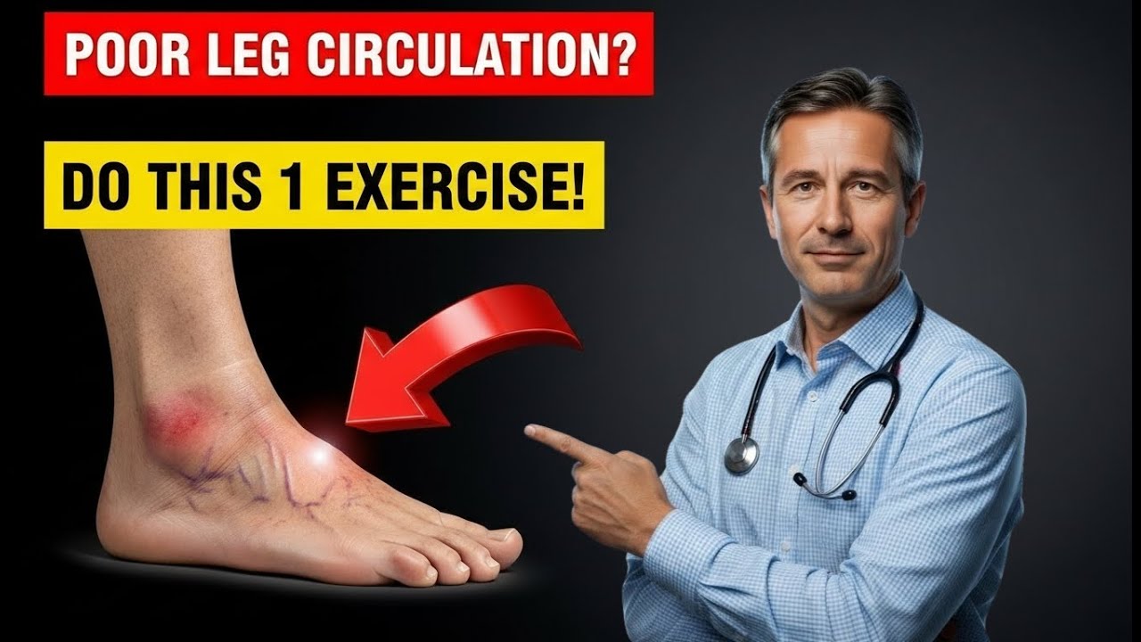 Restore Leg Circulation in 7 Days After 60 With ONE Simple Exercise (Surgeon Reveals)