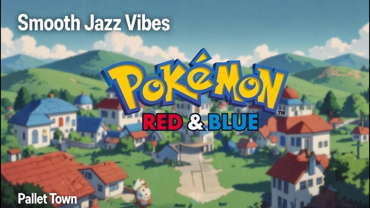 Pokémon Red & Blue OST in Smooth Jazz Vibes  Full Relaxing Playlist with Timestamps