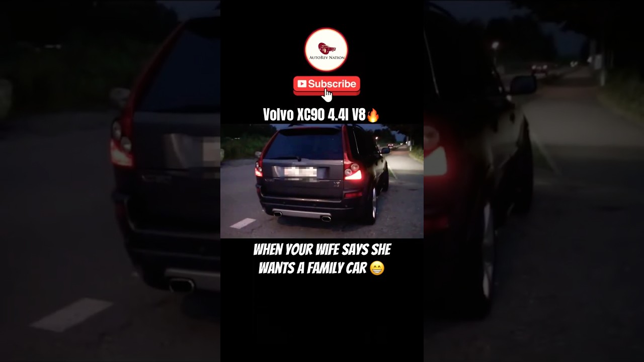 Volvo XC90 V8: Hear the Roar of 315 BHP and 440 NM! 🔥 | AutoRev Nation 🛞💨