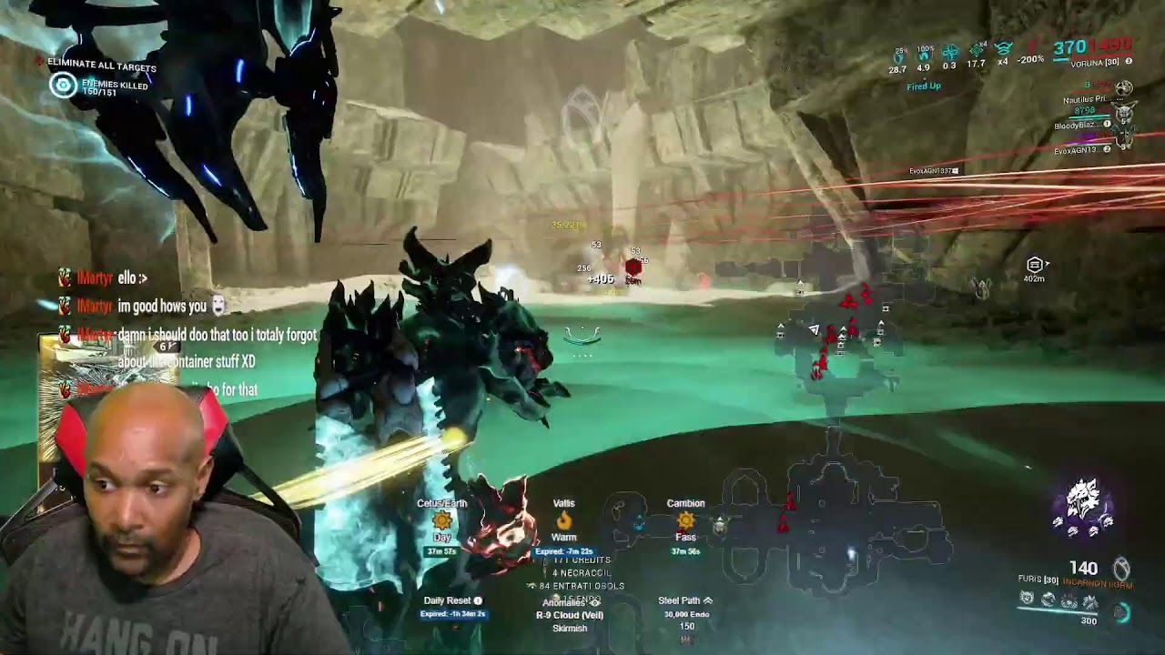 Warframe: MRL5  working on weekly's.