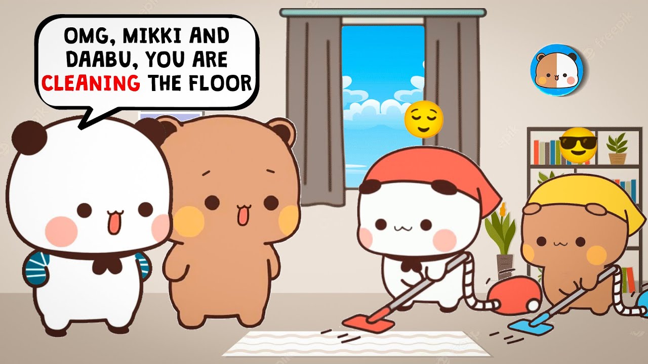 #BDC180 ▶Mikki and Daabu's Helped in Household work 🤗🥰 | BUBU DUDU Cuties