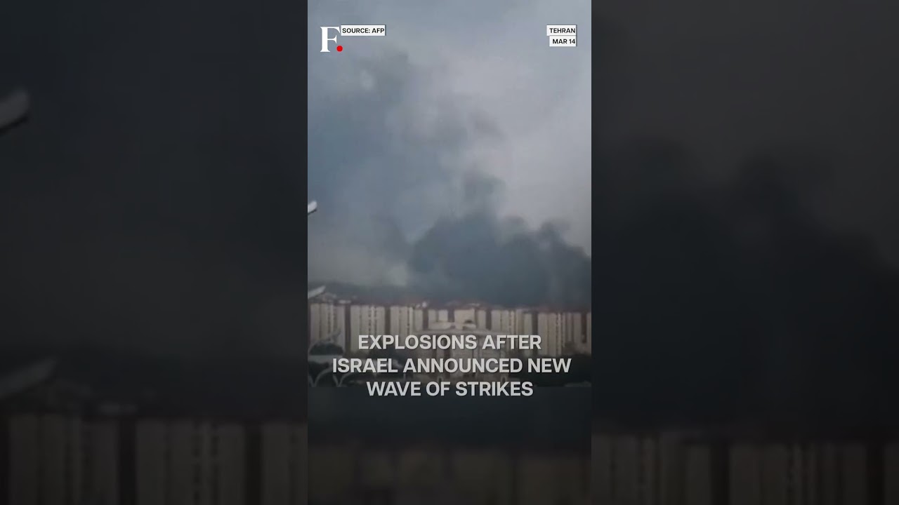 Iran: Fire burns, Smoke Rises Over Tehran After Air Strikes | Subscribe To Firstpost | N18G