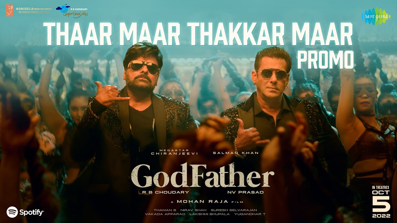 Thaar Maar Thakkar Maar - Song Promo | God Father | Megastar Chiranjeevi | Salman Khan | Thaman S
