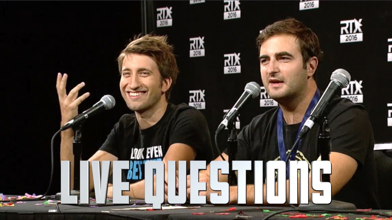 Slow Mo Guys Q&A Panel - RTX 2016