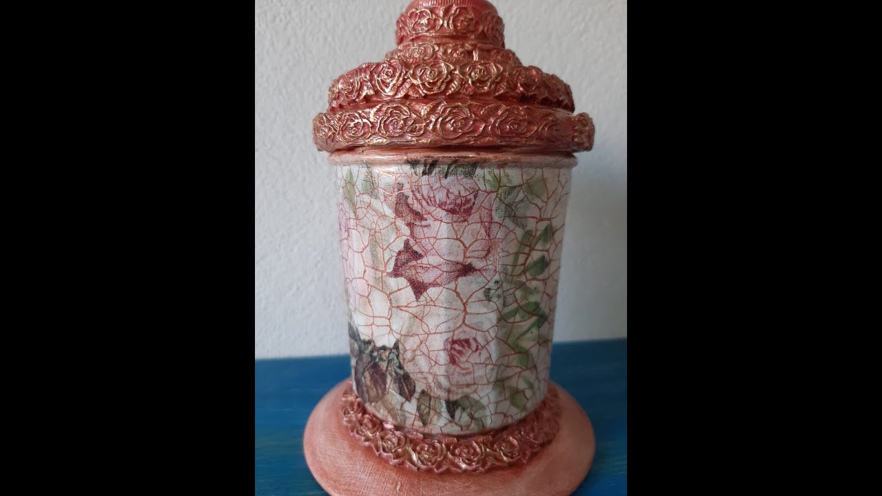 RECICLAGEM COM CRAQUELE