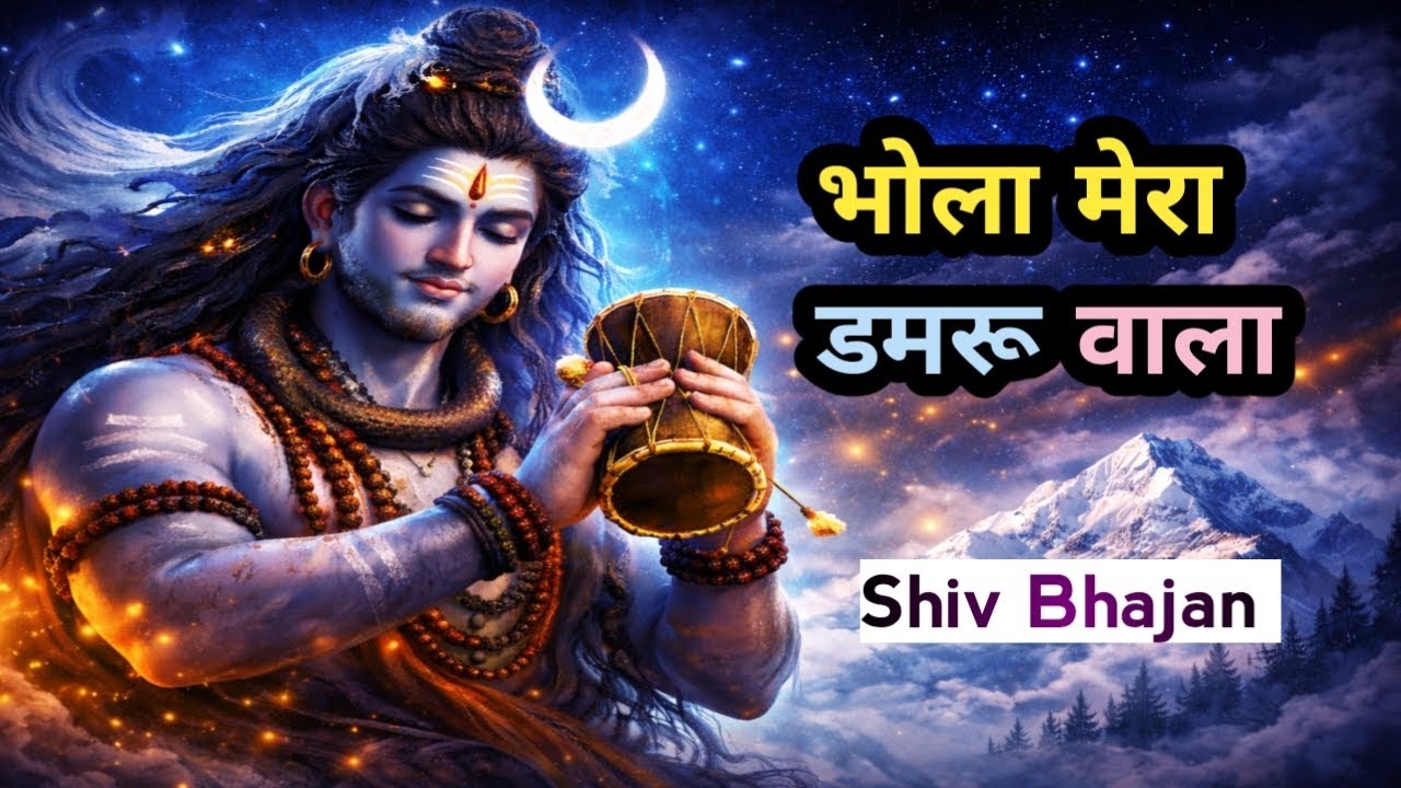  भोला मेरा डमरू वाला। Bhola Mera Damru Wala । Latest Shiv Bhajan । 