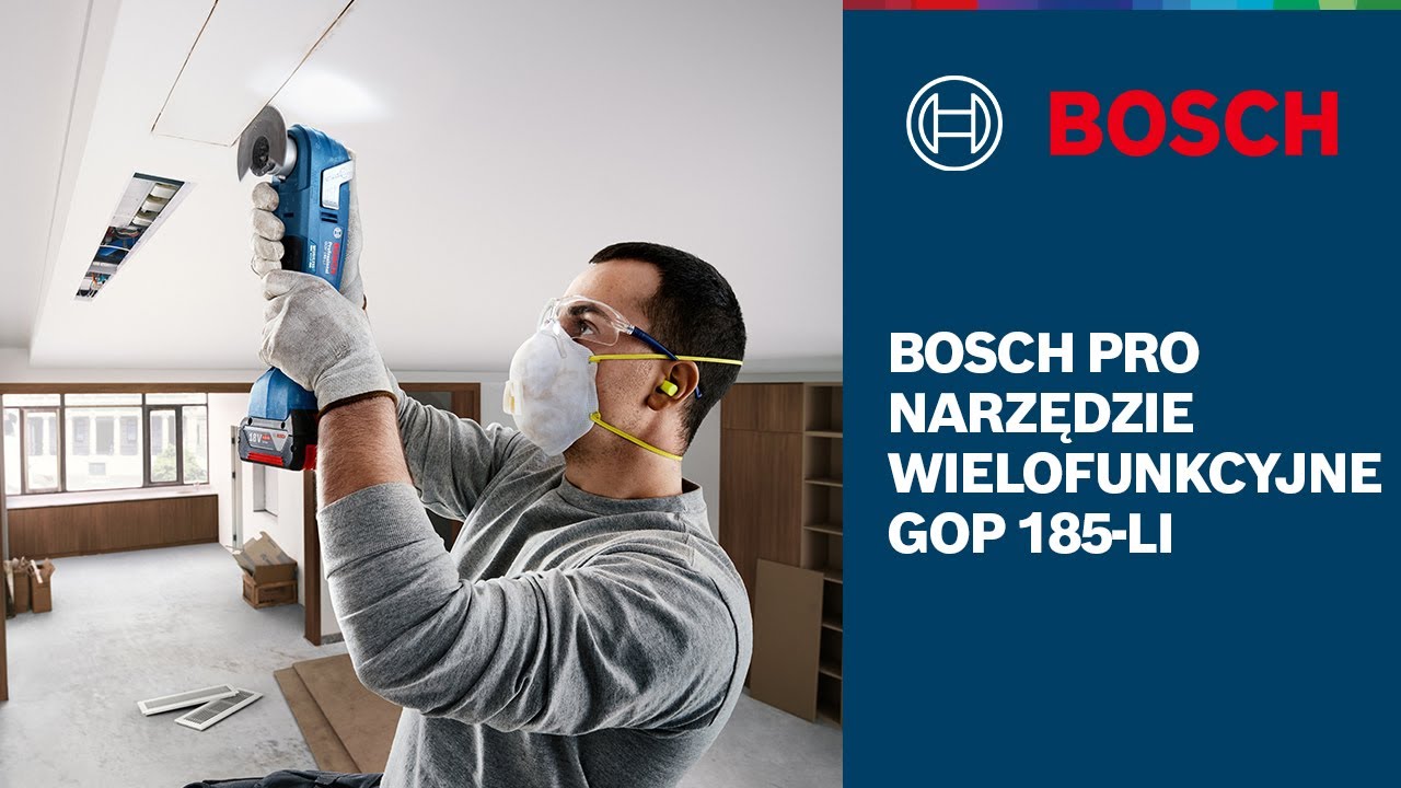 Narzędzie wielofunkcyjne GOP 185-LI BOSCH PROFESSIONAL