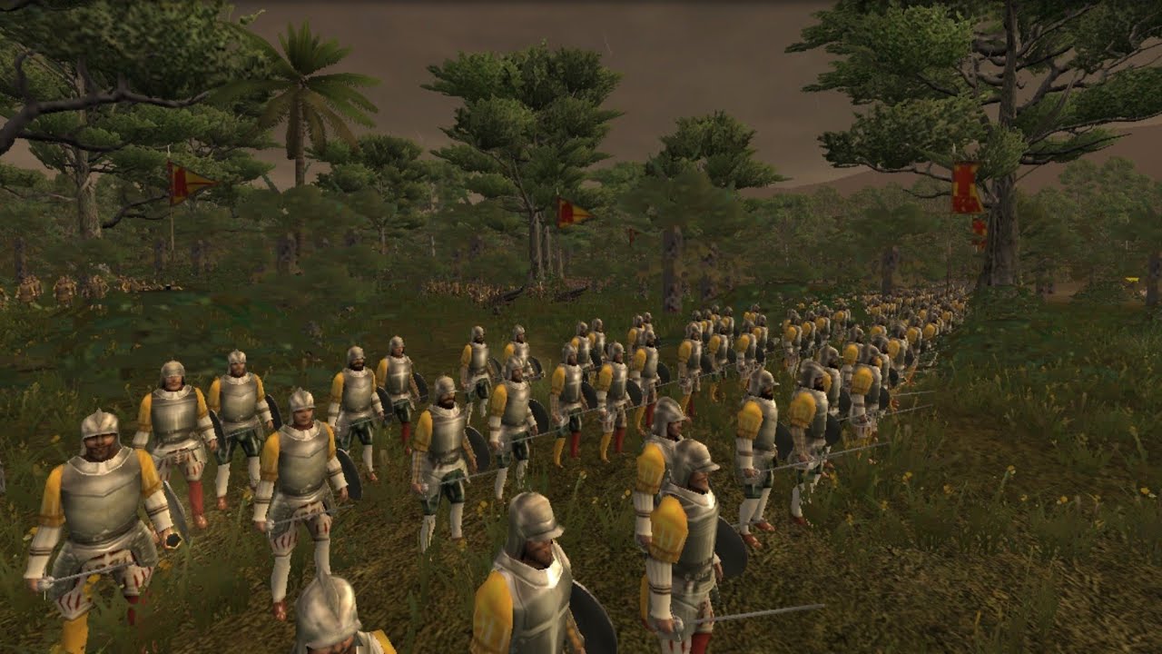 Spanish Conquistadors besieged an Aztec Village - Total War Medieval 2 Mobile Gameplay