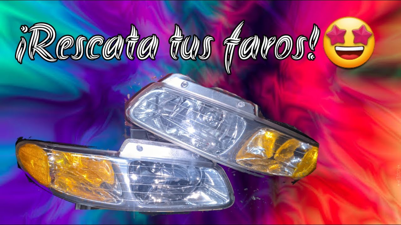 😝​¡¡PULE Y RESTAURA TUS FAROS SUPER FACIL!!😝​