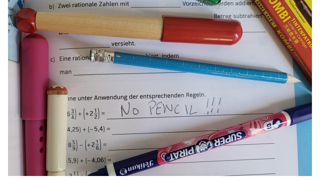 Wait, Kids Use INK for Math Here?! (Expat Mom Life)