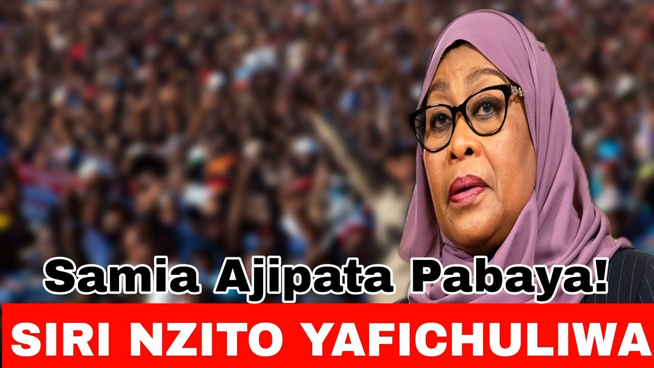 KUMEWAKA TENA‼️SIRI NZITO YAFICHULIWA KUHUSU SAMIA SULUHU 
