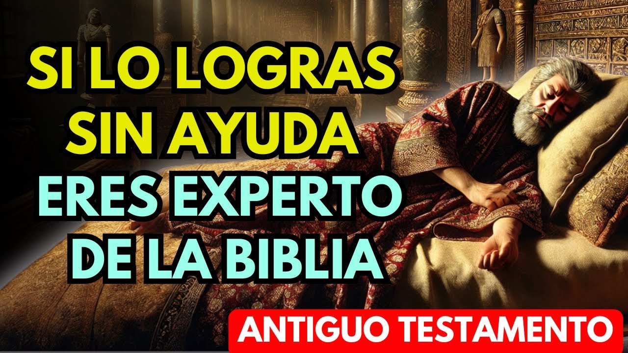 😱 ¡Solo los Expertos Aciertan! 25 Preguntas Dificilísimas del Antiguo Testamento 📜✨ ¦ Quiz Bíblico