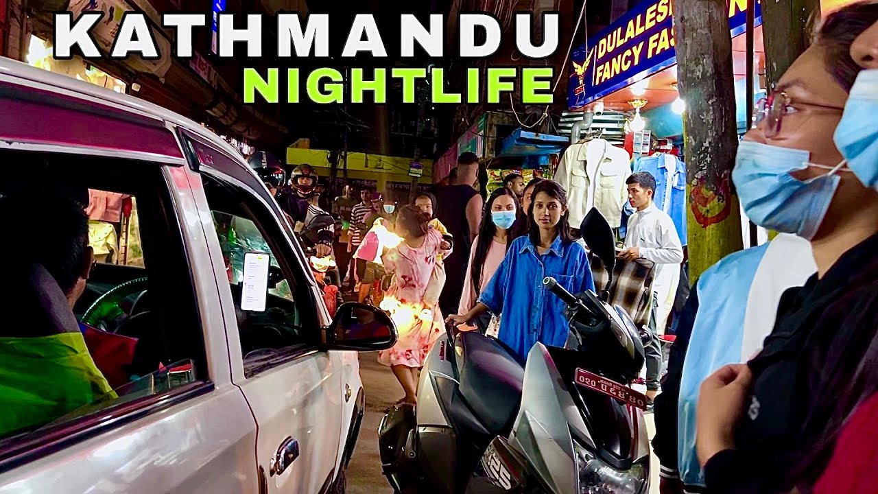 🇳🇵NEPAL: Nightlife in Kathmandu City - KOTESHWOR 2081