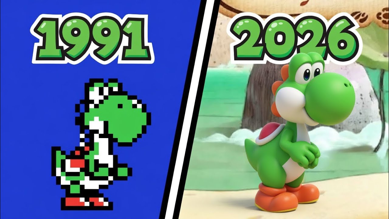 Yoshi Evolution: Every Yoshi Game from 1991 to 2026