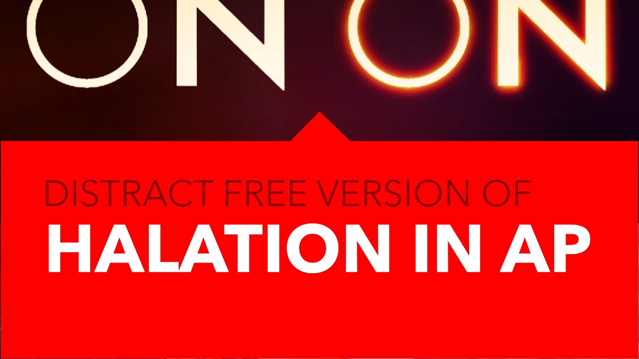 Halation with Affinity Photo (NON DISTRACT VERSION)