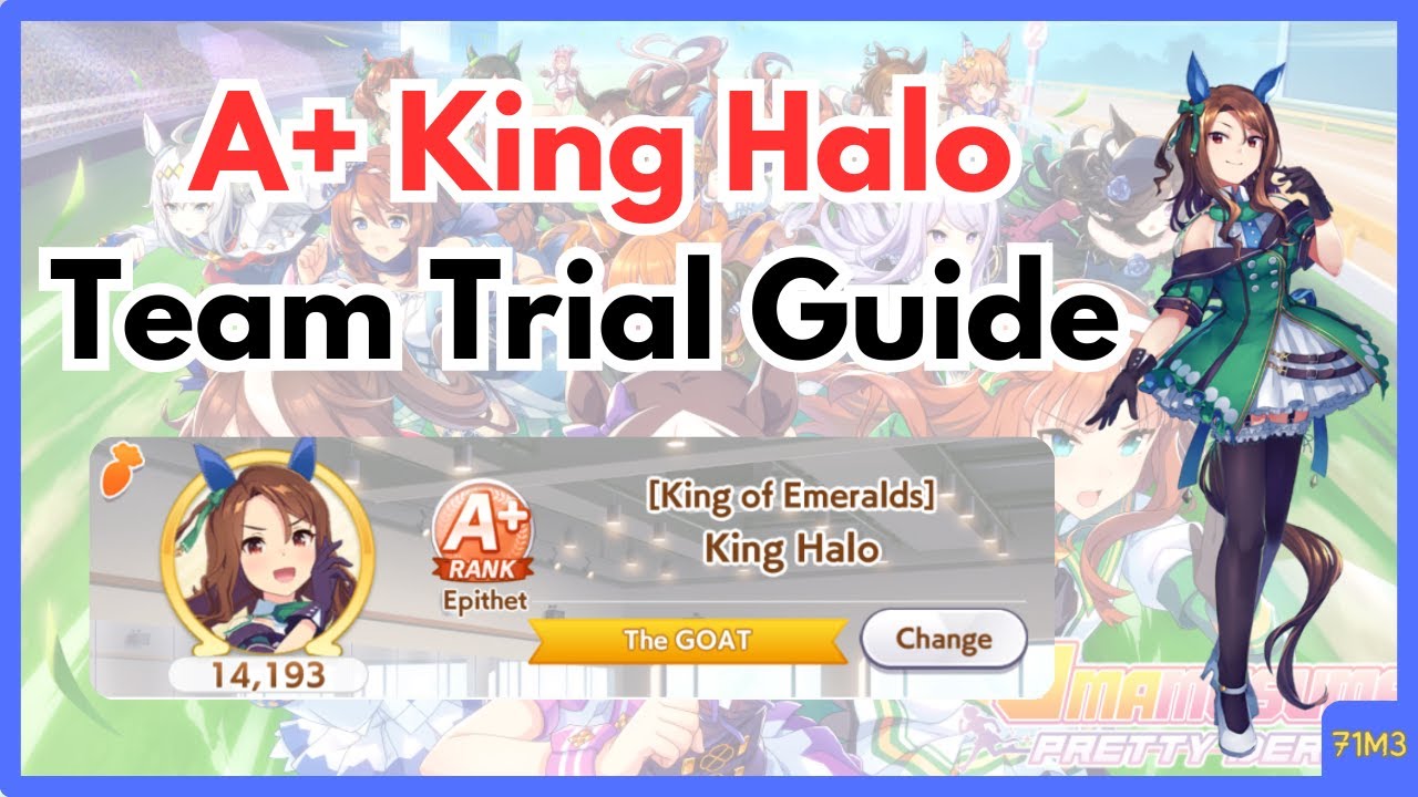 A+ Rank King Halo | Team Trial Uma Guide