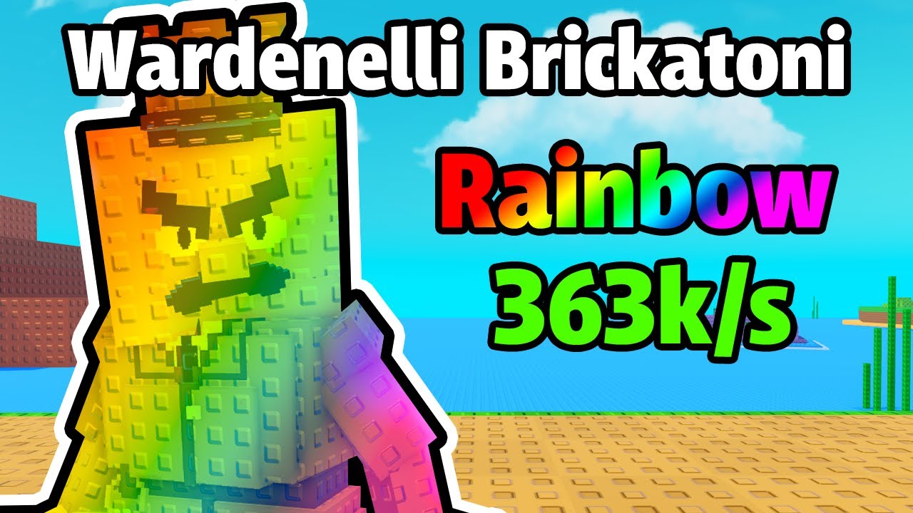 WARDENELLI BTRICKATONI, ale mam NAJEPSZEGO w grze Plants VS Brainrots