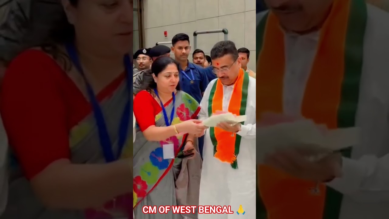 Chief Minister of West Bengal 🙏#bjp #suvenduadhikari #narendramodi #shorts #trending #viral #song