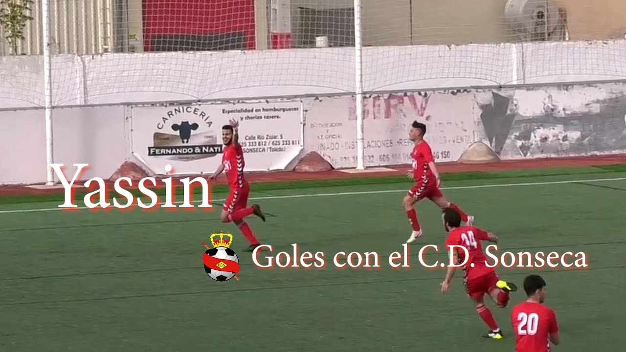 Yassin, goles con el C.D. Sonseca