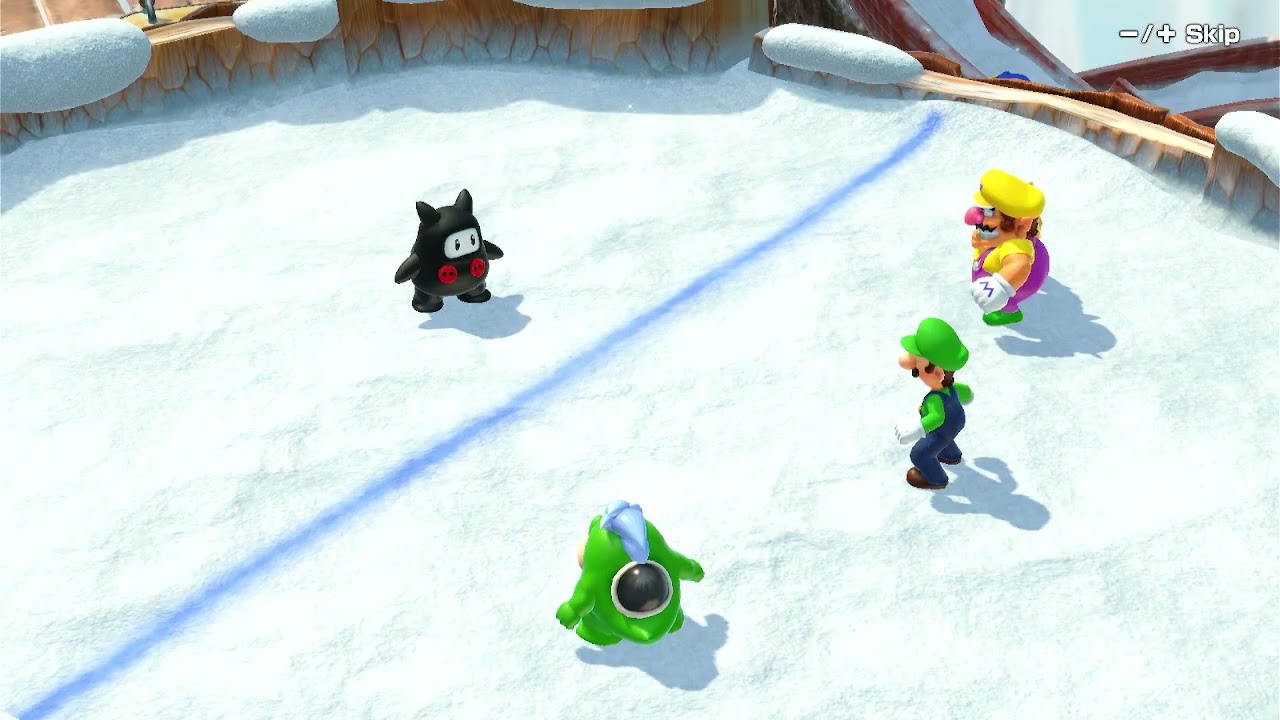 #1820 Super Mario Party Jamboree: How to Win the Snow Brawl Minigame Challenge