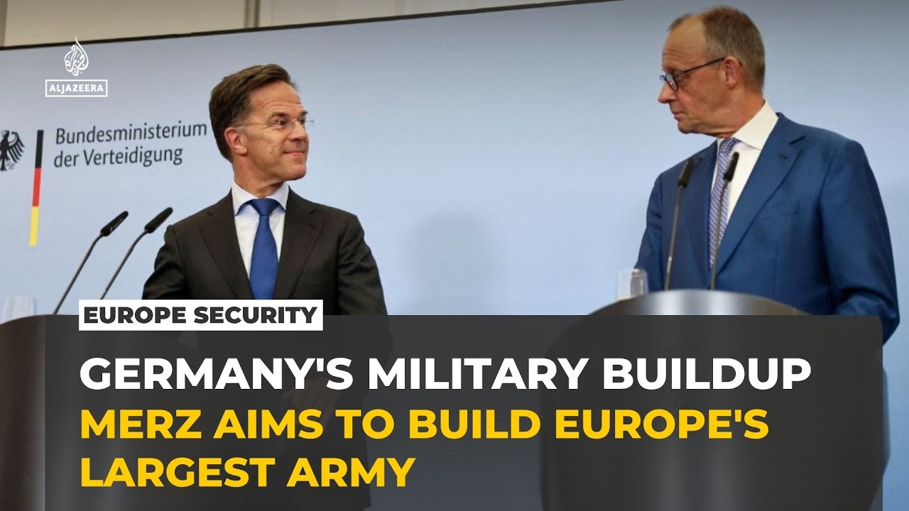 Germany ramps up rearmament to build Europe's largest conventional military