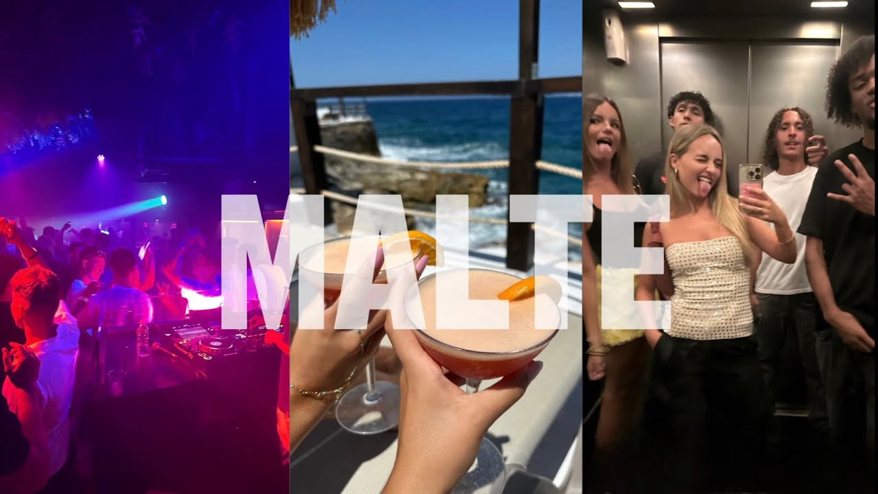 Vlog Malte 🇲🇹🍸👯&zwj;♀️