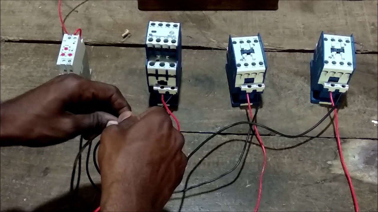 AUTOMATIC STAR DELTA STARTER (control wiring)MALAYANAM