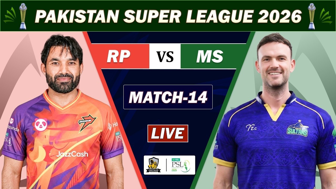 PSL LIVE : MULTAN SULTANS vs RAWALPINDIZ MATCH 14 LIVE | MS  vs RP LIVE COMMENTARY