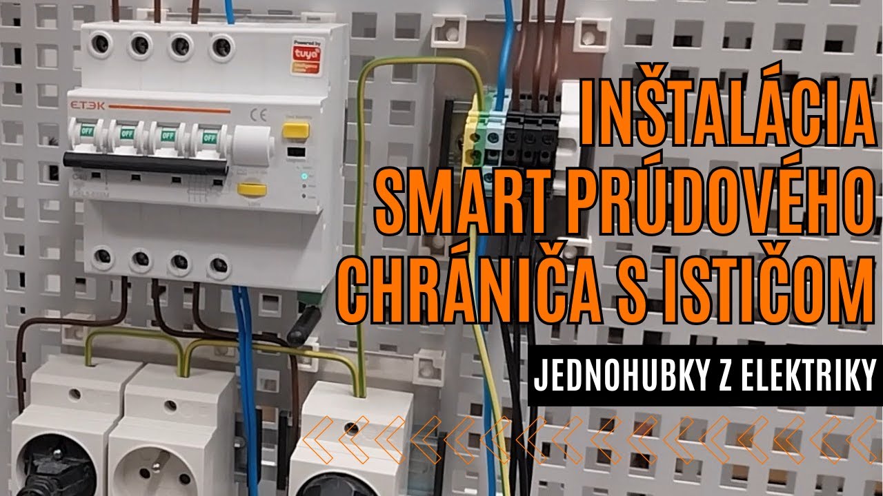 Inštalácia SMART prúdového chrániča s ističom