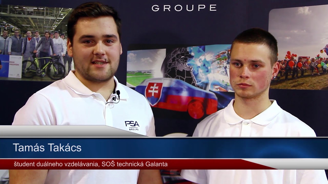 Groupe PSA Slovakia - duálne vzdelávanie