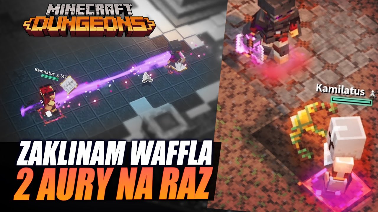 ZAKLĘTY WAFFEL KAMILATUS przez TOPOLO - Minecraft Dungeons