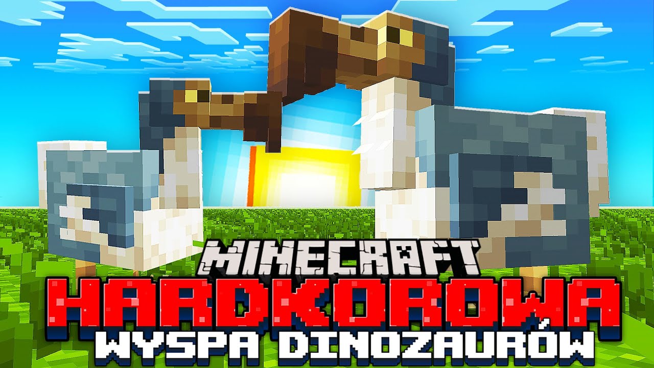 Minecraft HARDKOROWA WYSPA DINOZAURÓW #5 TWORZYMY JAJO NOWEGO DINOZAURA?