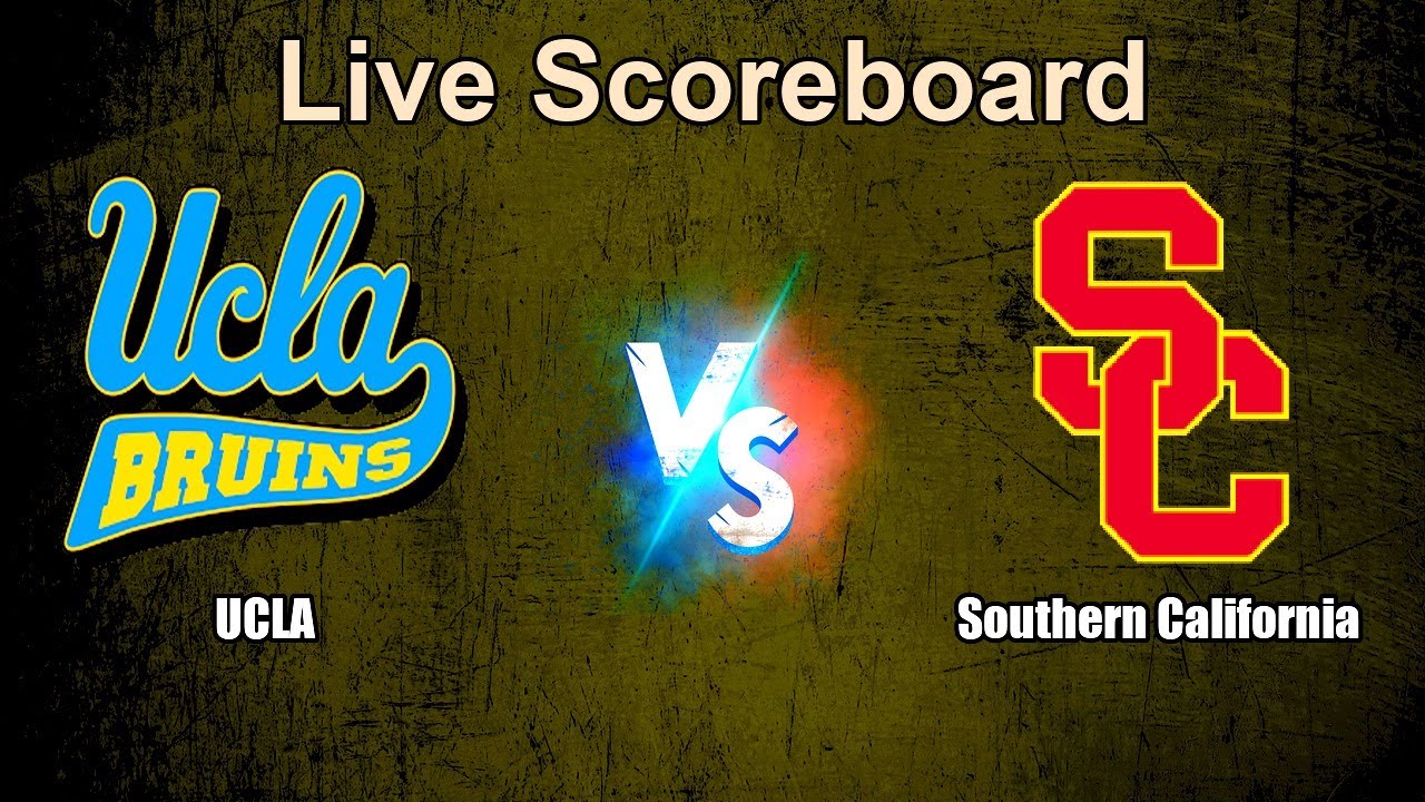 UCLA vs Southern California Live Score - USA National Collegiate Athletic Association