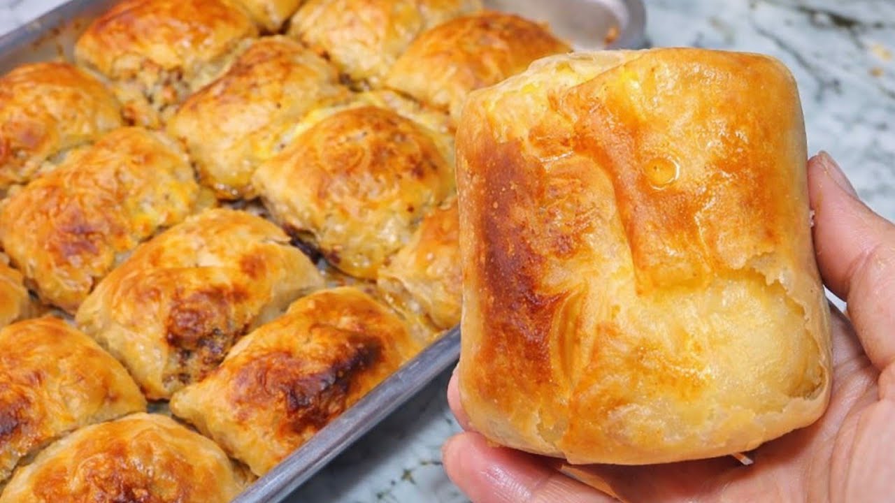 فطائر مورقة محشية بتطلع طبقات 😍 أسهل عجينة ناجحة 100%❗ السبب اللي بيخلي الفطائر مورقة كده 