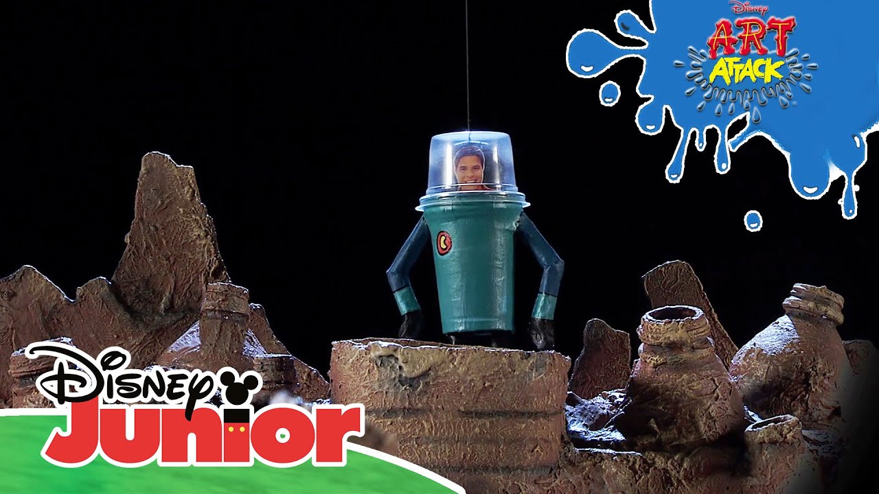 ✂️ Art Attack Bastelclip #87: Astronauten | Disney Junior
