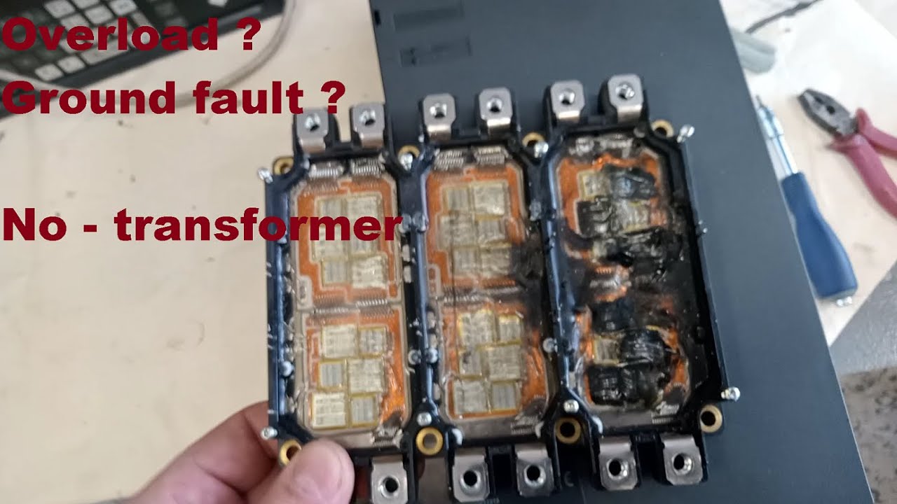Сиеменс Синамикс (Siemens Sinamics S120)  ошибки Overload или Groundfault ,не торопитесь с выводами.