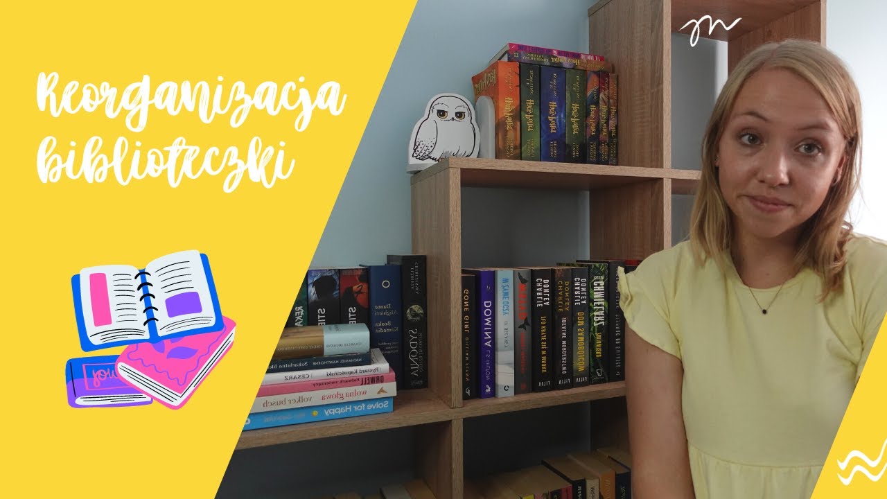 Reorganizacja mojej biblioteczki! 😍 | Bookshelf Tour